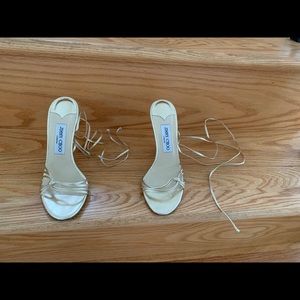 Jimmy choo straps heels